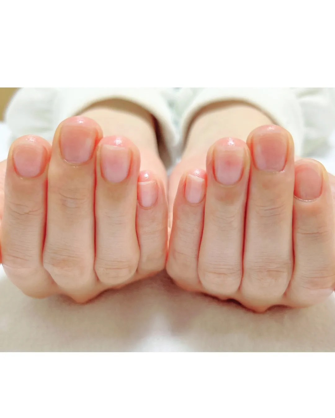 【つるん” と輝く指先に】